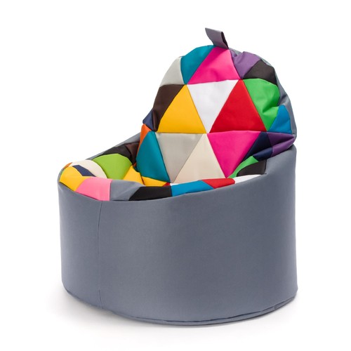 Ecopuf pouf patchwork - ecopuf,