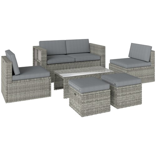 Set esterno 6pz con divano - da,