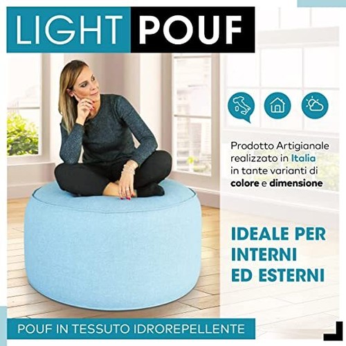 Pouf poggiapiedi tondo 60 - Ø,