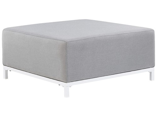 Pouf tessuto grigio - pouf, in