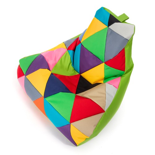 Ecopuf pouf keiko - keiko, patchwork